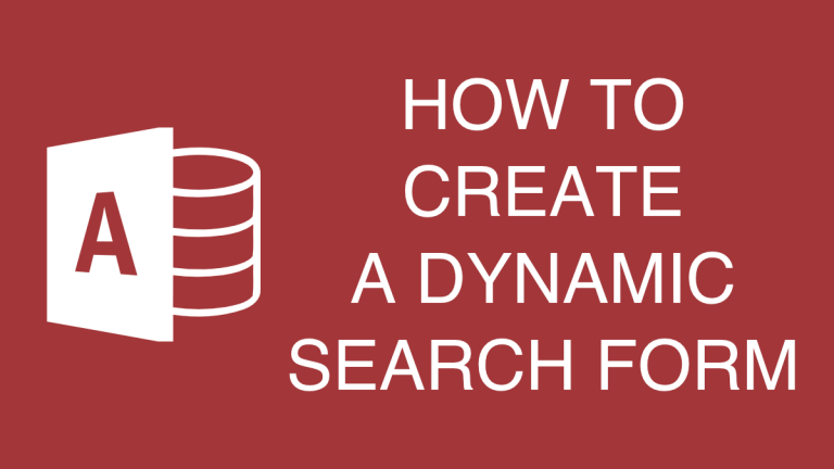 How to create a dynamic search form